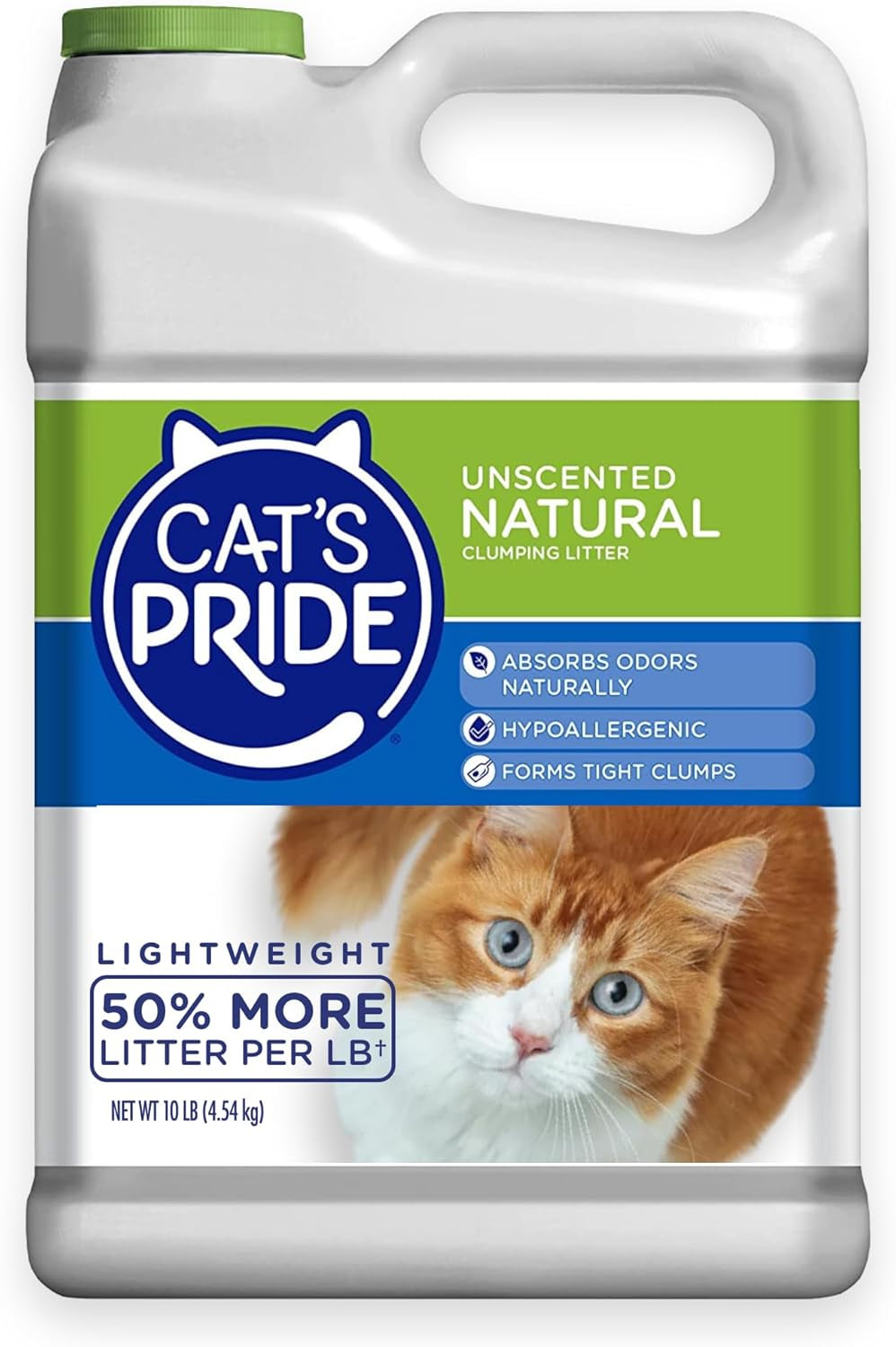 cats-pride-lightweight-clumping-litter-natural-powerful-odor-control-unscented-10-pounds