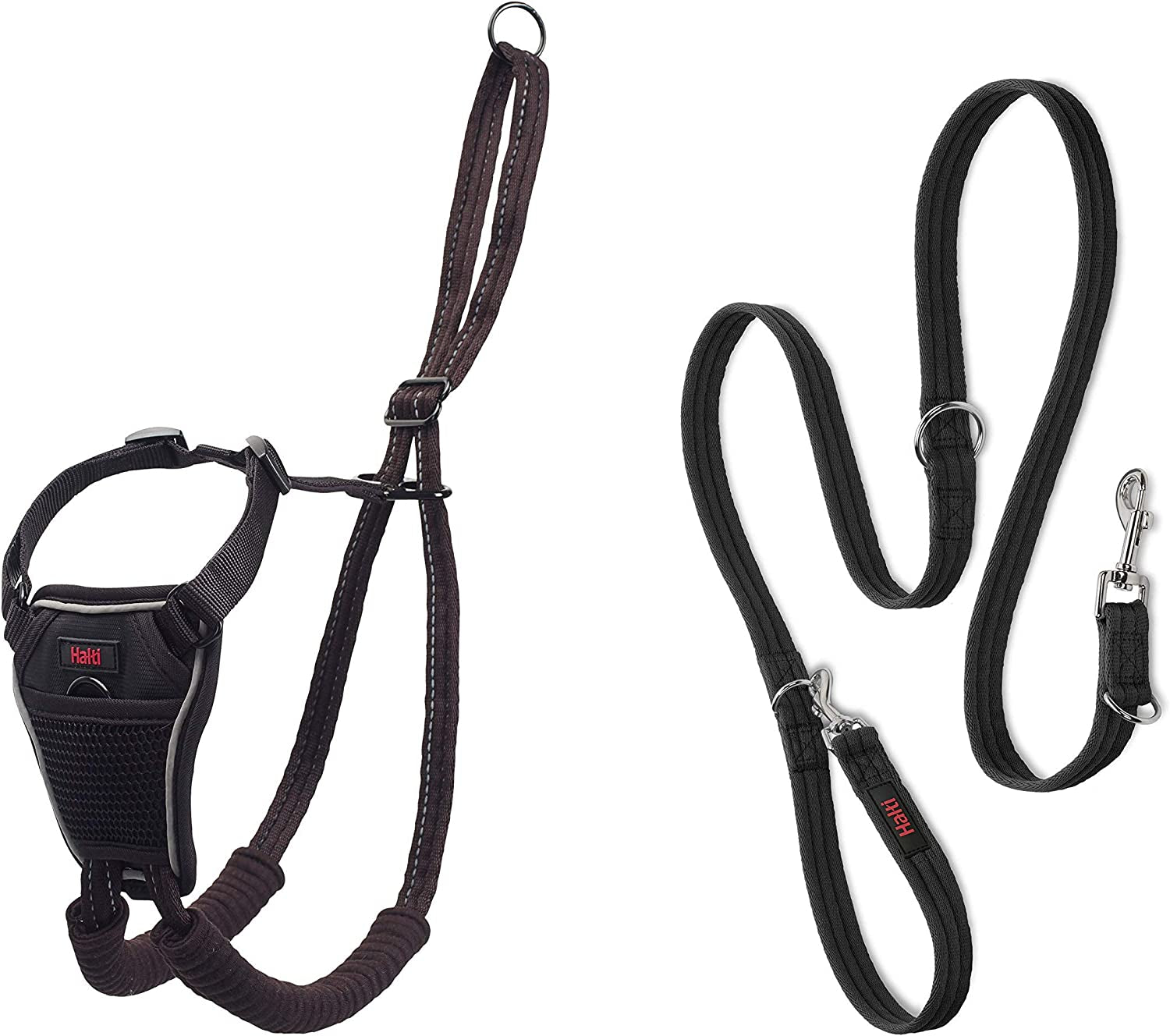 halti-no-pull-harness-size-medium-training-leash-size-large-black-bundle-stop-your-dog-pulling-on-the-leash-adjustable-lightweight-and-easy-to-use-suitable-for-medium-dogs