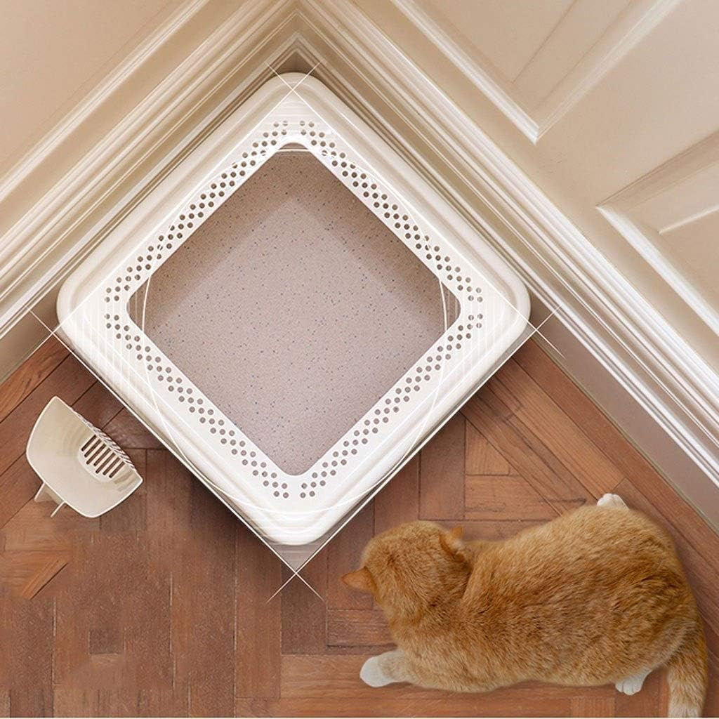 dog-potty-training-toilet-top-entrance-type-cat-litter-pot-semi-closed-toilet-large-space-capacity-sand-bowl-pet-suppliesblue