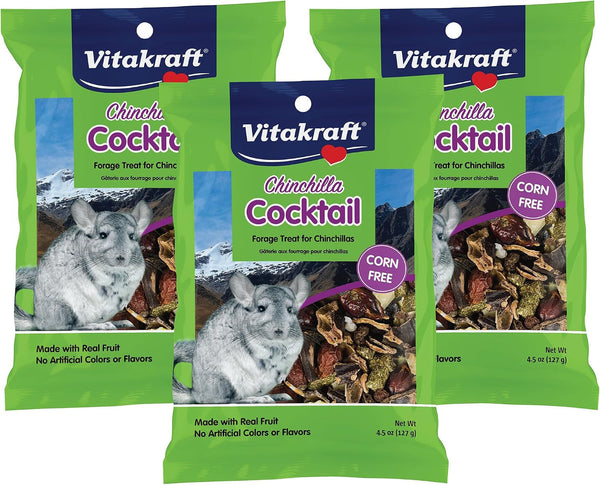 Vitakraft Cocktail Mixed Fruit Chinchilla Treat, 4.5 Oz13