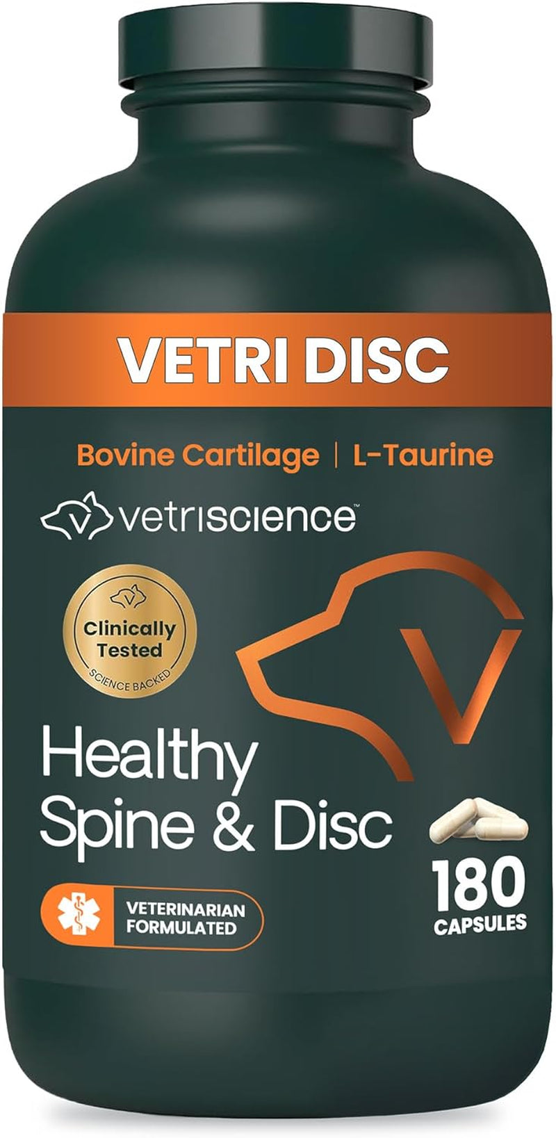 vetriscience-healthy-spine-disc-easy-open-capsules-back-and-spinal-support-chondroitin-and-taurine-supplement-for-dogs-perfect-for-dachshunds-corgis-frenchies-basset-hounds-more-180-count