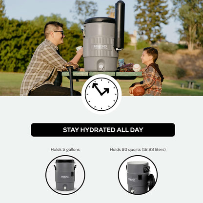 Sports Cooler | Insulated Beverage Dispenser with Spout |Portable Handwashing Station6