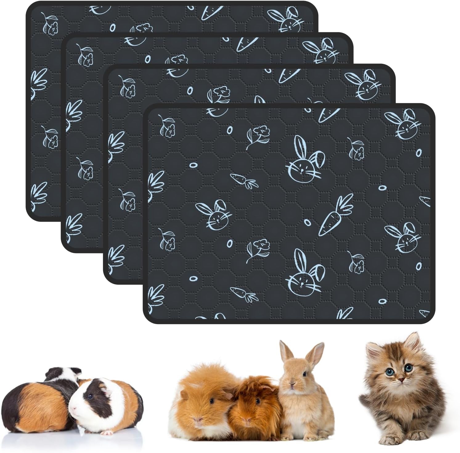 2-pack-guinea-pig-cage-liner-24-x-47-reusable-guinea-pig-bedding-washable-absorbent-pee-pads-for-dogs-rabbit-chinchilla-hamster-leakproof-anti-slip