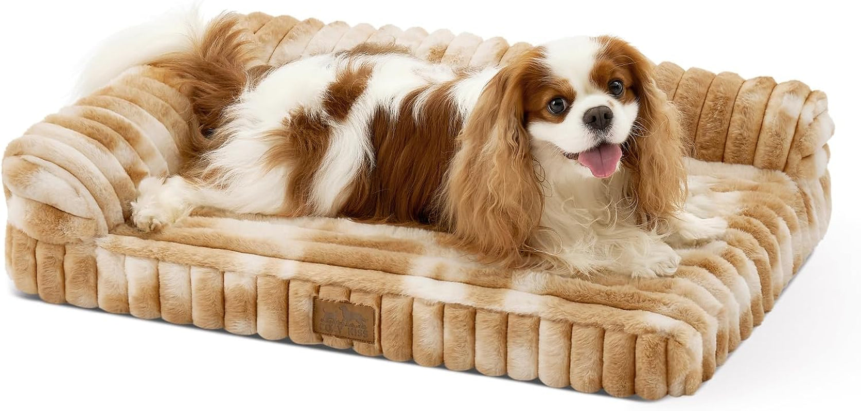cozy-kiss-ultra-soft-faux-rabbit-fur-dog-bed-for-medium-dogs-36x27-orthopedic-foam-couch-removable-washable-cover-waterproof-lining-cream