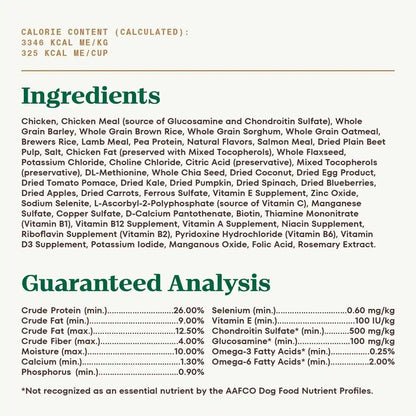 Nutro Ultra Weight Management Dry Dog Food, Chicken, Lamb & Salmon, 30 Lb | Non-Gmo, Tailored Protein & Fat for Weight Loss, 14 Superfoods, Essential Antioxidants, No Corn, Wheat, or Soy, Omega 3 & 67