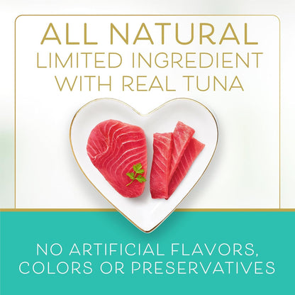 Purina Fancy Feast Squeezable Cat Treats Tube, Savory Puree Naturals with Natural Tuna in a Demi-Glace - 0.35 Ounce (Pack of 12)4