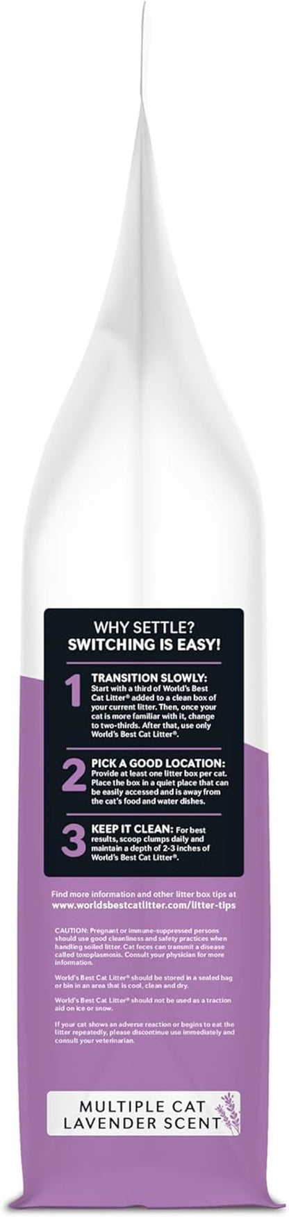 World'S Best Cat Litter, Lavender Scented, Long-Lasting Odor Control, 32 Lb7