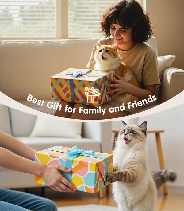 Petbusy Cat Toys With[5000Mg A+Natural Catnip &Silvervine] [Baby Grade] Interactive Soft Chew Kicker Cat Toys for Indoor Cats & Kittens, [Crinkle &Bell] Fish Sound Toy, Drives Bored Cat Crazy with Fun7