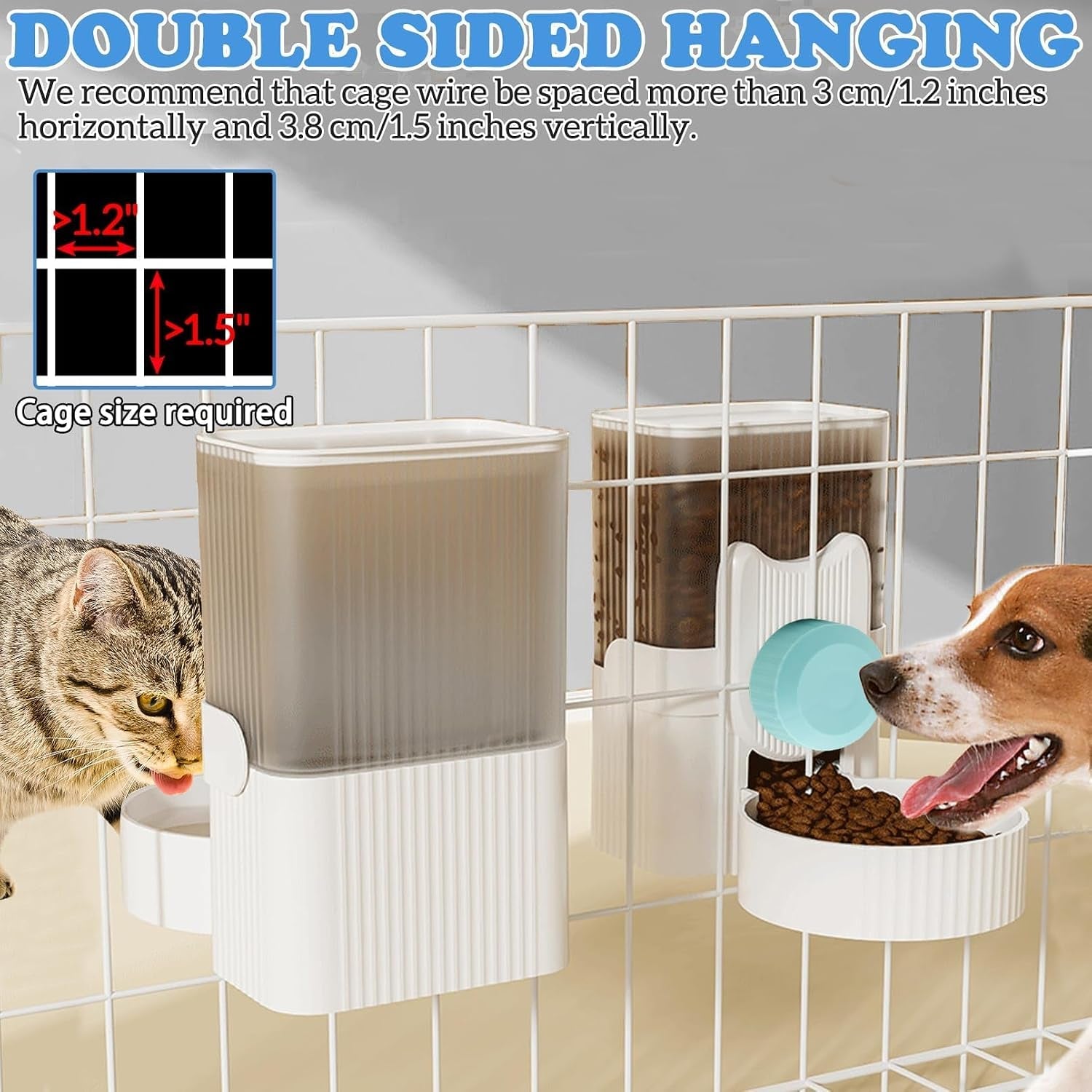 kathson-rabbit-gravity-auto-feeder-set-35oz-hanging-automatic-food-water-dispenser-cage-automatic-feeder-set-for-rabbit-chinchilla-guinea-pig-hedgehog-ferret-kitty-puppy-blue