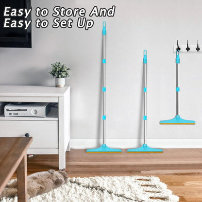 Carpet Rake for Pet Hair Removal Tool, Dog Cat Hair Remover for Furniture | 60'' Pet Hair Remover Broom for Pet Owner Reusable Hair Remover with Adjustable Handle, Carpet Brush for Rugs, Mats, Couch5