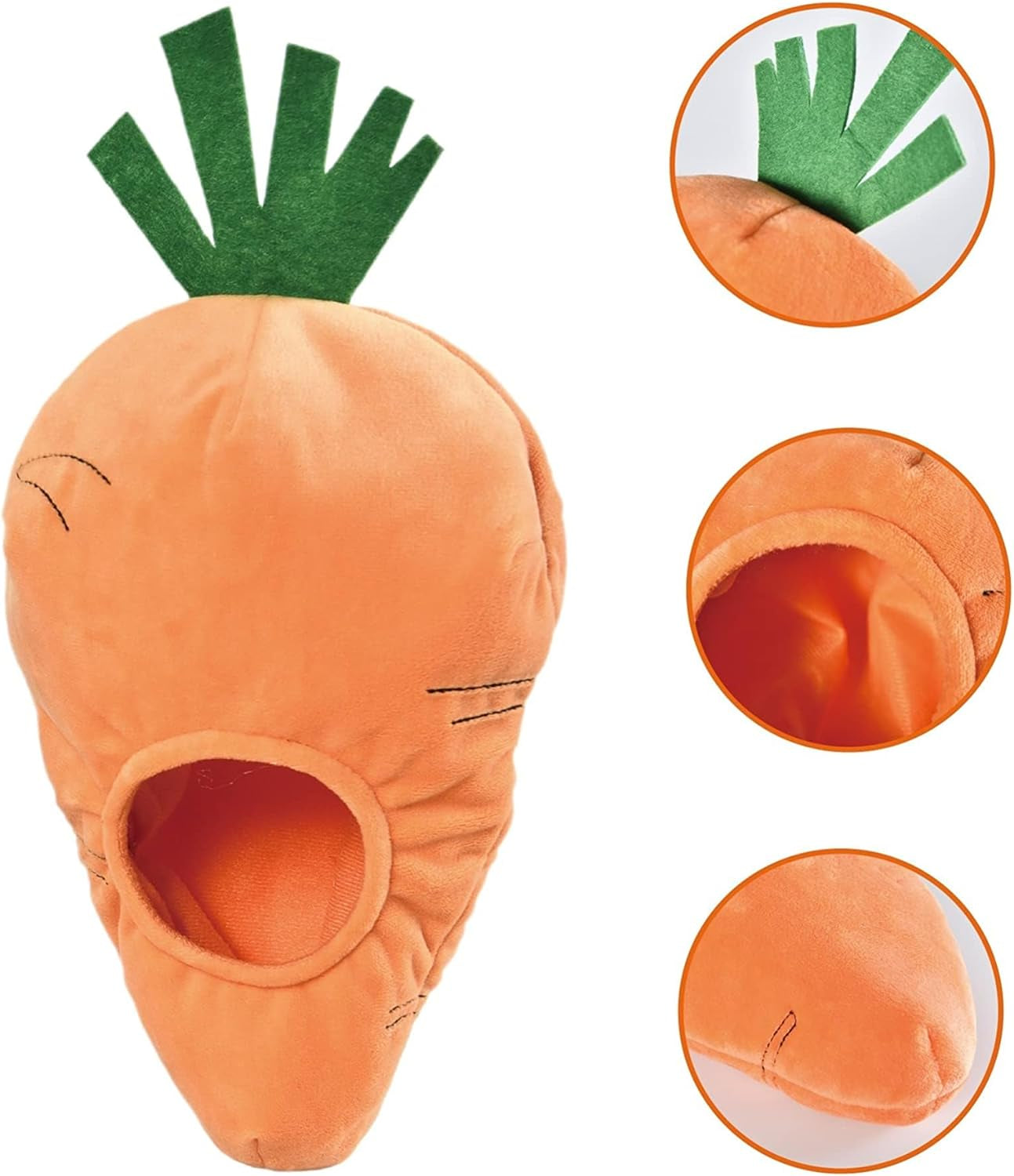 amazon-basics-interactive-hide-and-seek-squeaky-dog-plush-toy-with-squeaker-for-small-dogs-rabbit-and-carrot-orange-and-white-5-pack