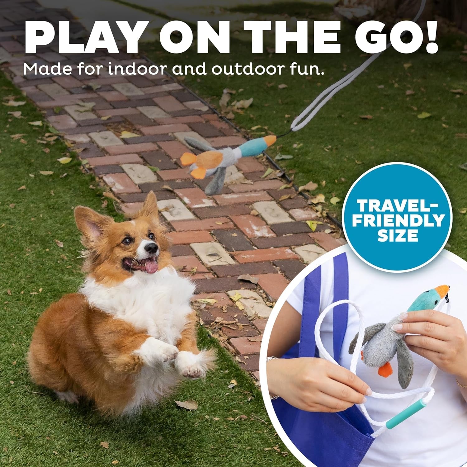 outward-hound-tail-teaser-interactive-dog-wand-toy-with-squeaky-plush-teaser-and-crinkle-sounds-for-active-play-multicolored