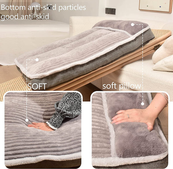 WINDRACING Large Dog Bed with Pillow for Crate Kennel, Sofa Dog Bed, Super Soft Pet Bed for Medium, Jumbo, Furniture6