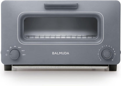 the Toaster | Steam Oven Toaster | Compact Size 14.1" W X 12.6" D X 8.2" H | 5 Cooking Modes: Sandwich Bread, Artisan Bread, Pizza & Pastry, Oven | Baking Pan Included | US Version | Gray1
