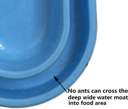 Ant Proof No Spill Cat Dog Pet Bowl 32 Oz Spill Proof Food Water Bowls Dish for Small to Medium Size Dogs Cats by with You66882