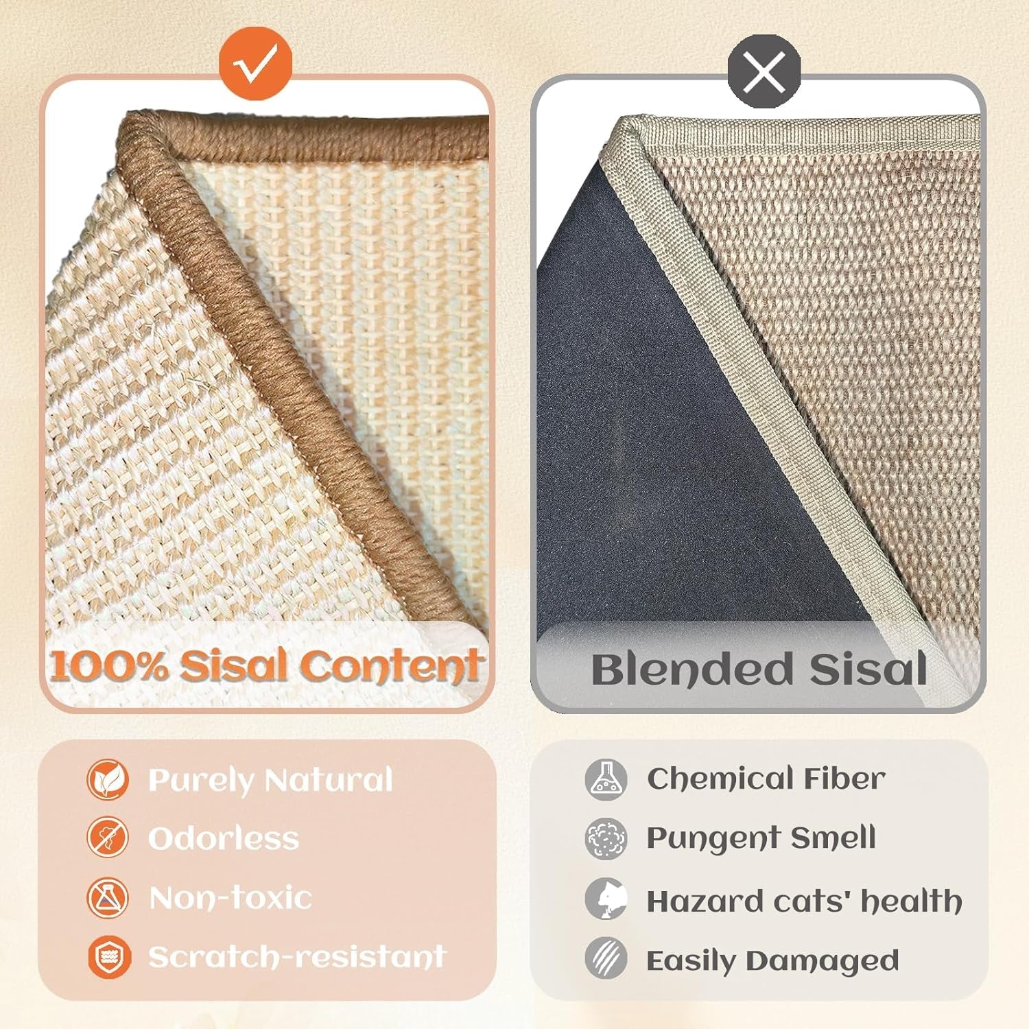 cheerhome-pets-sisal-cat-scratcher-bed-for-indoor-cats-hammock-for-scratching-pad-cat-chair-natural-sisal-scratch-post-for-large-cats-scratcher-lounge-wooden-cat-furniturelarge