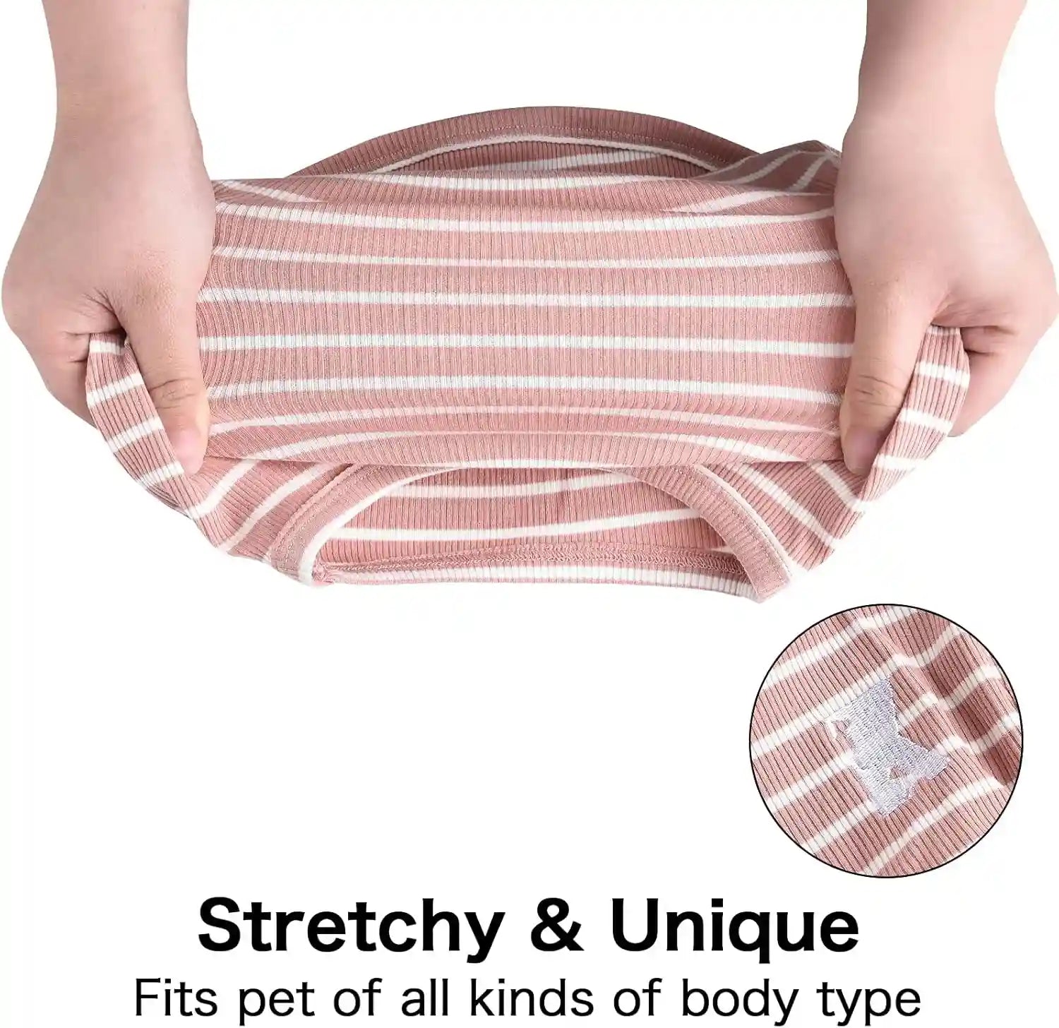 koneseve-dog-shirt-vest-lightweight-stretchy-dog-t-shirts-soft-cool-sleeveless-stripe-vests-breathable-clothes-for-puppy-kitty-cats-small-medium-large-dogs-2-pack-pink-green-s-small