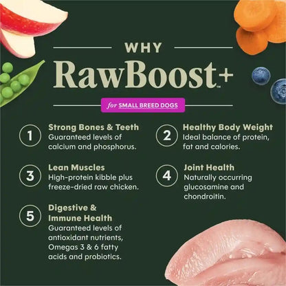 Instinct Rawboost Small Breed, Natural Dry Dog Food with Freeze-Dried Pieces, High Protein, Grain-Free Recipe - Real Chicken, 3.5 Lb. Bag2