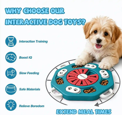 YINEYA Dog Puzzle Toy, Enrichment Toys for Dogs Training IQ & Treat Brain Games, Dog Toys to Keep Them Busy, Mental Stimulation for Dogs, Puppy Toy for Treat Dispensing, Puzzle for Small, Medium, Cats3