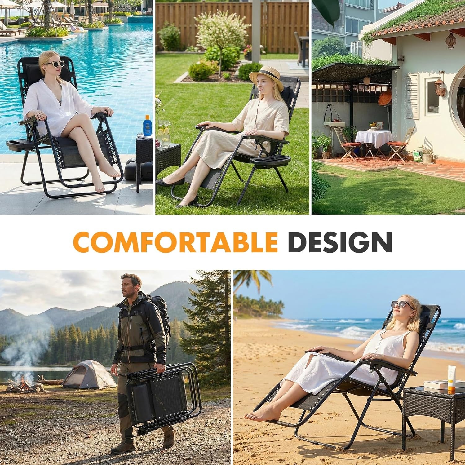 zero-gravity-chairs-set-of-2-lounge-chair-folding-portable-adjustable-camping-reclining-chairs-with-adjustable-pollow-mesh-back-cup-holder-trays-lawn-patio-chair-for-pool-beach-portable-lawn-camping-recliner-with-adjustable-pillow-mesh-back-cup-hol