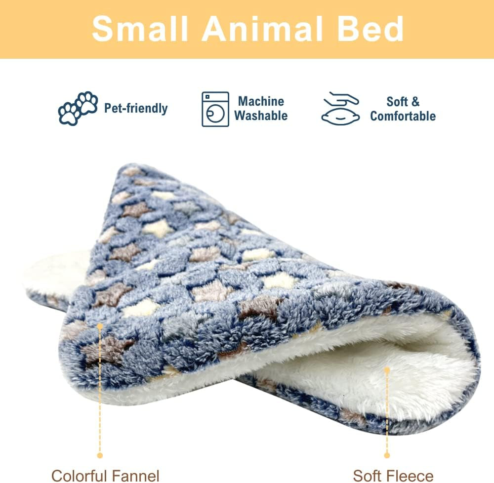 3pcs-rabbit-bed-soft-bunny-bedding-fleece-guinea-pig-blanket-warm-plush-sleeping-mat-cage-liner-for-hamster-ferret-squirrel-hedgehog-rat