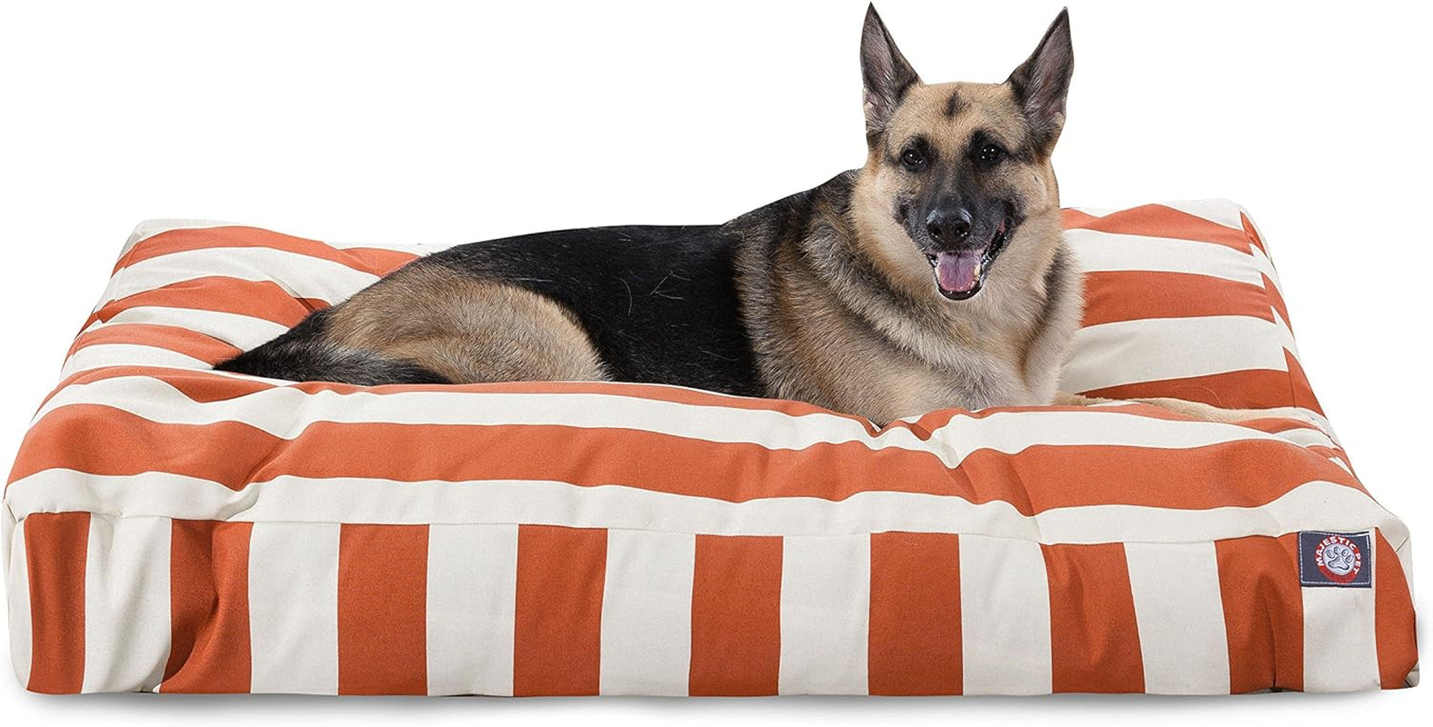 majestic-pet-stripes-rectangle-medium-dog-bed-washable-non-slip-comfy-pet-bed-dog-crate-bed-with-removable-washable-cover-dog-kennel-bed-for-sleeping-polyester-fiber-medium-black
