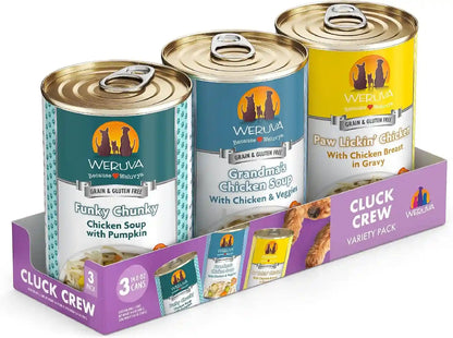 Weruva Classic Dog Food, Variety Pack, Baron'S Batch, Wet Dog Food, 14Oz Cans (Pack of 12)20