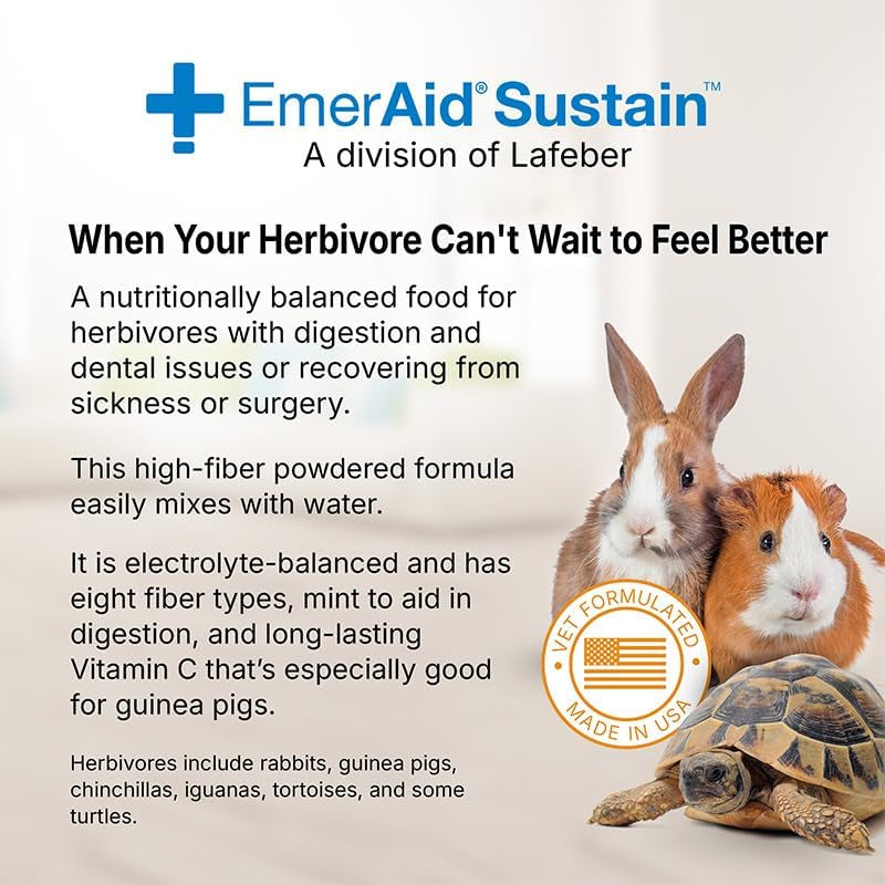 sustain-herbivore-100-g-apple-banana-nutritionally-complete-recovery-food-for-herbivorous-small-pets-and-reptiles