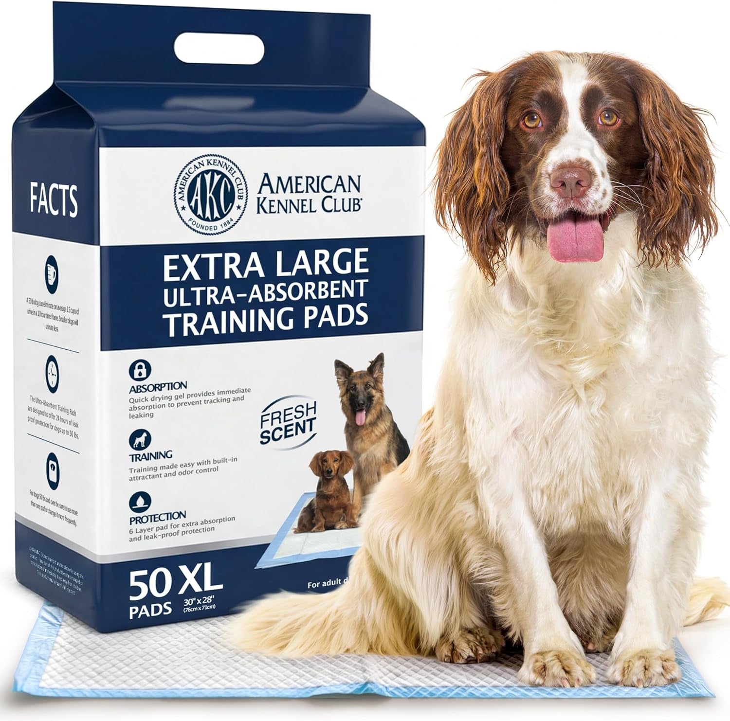 akc-dog-training-pads-xl-28-x-30-fresh-scent-50-count