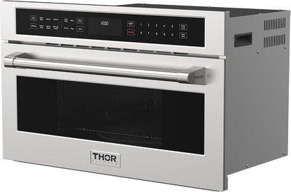 Thor Kitchen 30 Inch Built-In Air Fry Microwave Oven with Drop-Down Door3