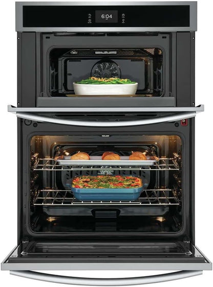 Gallery 30 in Electric Built-In Wall Oven & Microwave Combination W/Total Convection, Smudgeproof Black Stainless Steel5