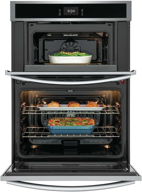 Gallery 30 in Electric Built-In Wall Oven & Microwave Combination W/Total Convection, Smudgeproof Black Stainless Steel5