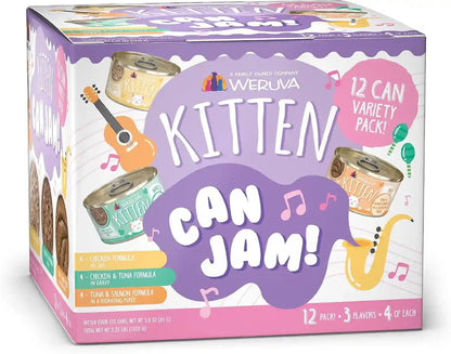 Weruva Kitten, Fur Baby Favorites Variety Pack, 3Oz Can (Pack of 12)17