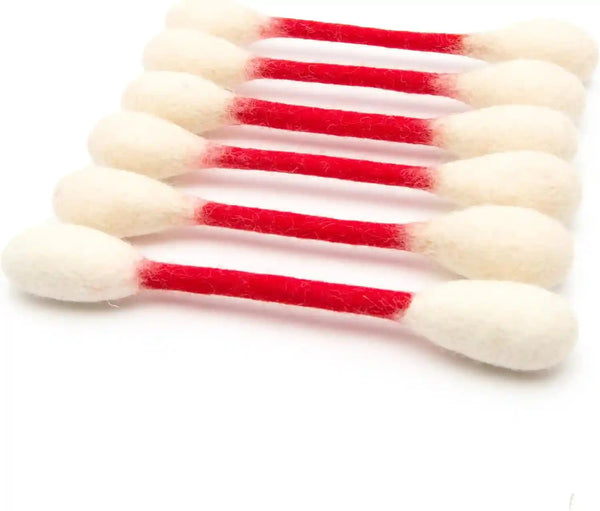Glaciart One Swabs Cat Toys with Catnip - 6 Pk | Durable for Chew, Cute Cat Toys Interactive Kitty for Boredom, Exercise, & Play | Filled W/Organic Catnip for Anxiety & as Digestive Aid | Gift Idea19