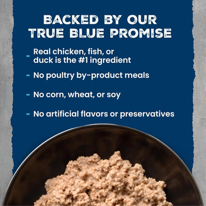 Blue Buffalo Wilderness Variety Pack Adult Paté Wet Cat Food, 3 Oz, 12 Ct | Chicken, Salmon, and Duck Patés (4 of Each), High Protein & Grain-Free Recipes, Supports Daily Hydration7