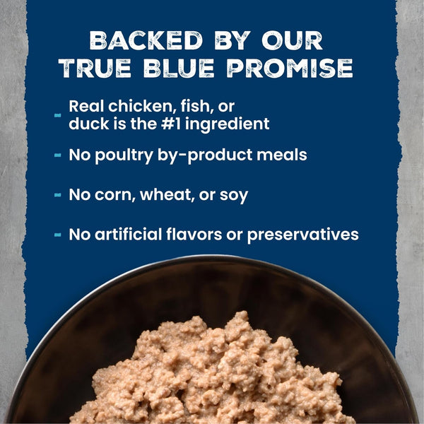 Blue Buffalo Wilderness Variety Pack Adult Paté Wet Cat Food, 3 Oz, 12 Ct | Chicken, Salmon, and Duck Patés (4 of Each), High Protein & Grain-Free Recipes, Supports Daily Hydration7