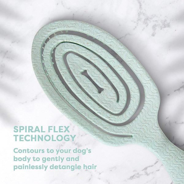 Biosilk for Pets Eco Friendly Detangling Pin Brush for Dogs, Gentle Dog Grooming Brush Designed to Help Remove Knots and Tangles and Support Healthy Coats for All Dogs | Gentle Grooming Brush Removes Knots and Tangles; Supports Healthy Coats for All Dog Breeds7
