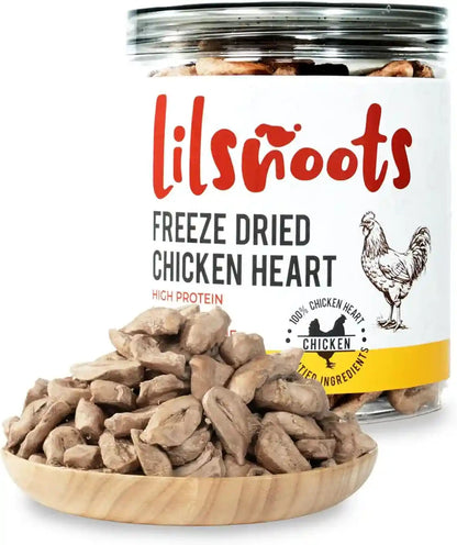 Freeze Dried Chicken Dog Treats Cat Treats, Single Ingredient Raw Chicken Pettreats, Training Treats, Food Meal Topper, Rawhide Free Freeze Dried Chicken High Protein, 5.6Oz9