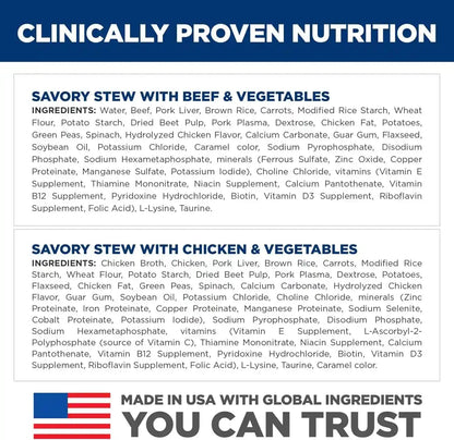 Hill'S Science Diet Adult 1-6 Small & Mini Wet Dog Food Variety Pack | #1 Veterinarian Recommended, Chicken & Vegetables, Beef & Vegetables, 3.5 Oz. Trays, 12-Pack5