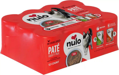 Nulo Turkey & Chicken Recipe Pate Wet Canned Cat Food, 12.5 Ounce (Pack of 12)15