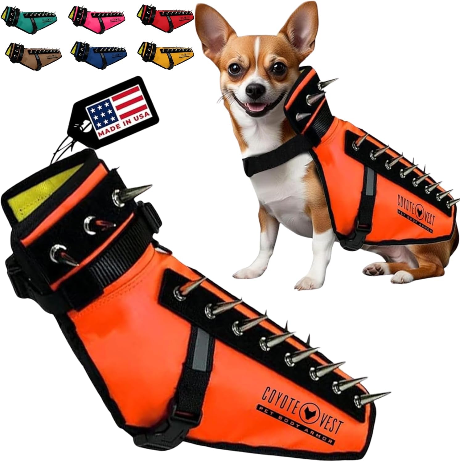 coyotevest-dog-harness-stab-resistant-coyote-vest-small-neon-pink-reflective-stab-resistant-vest-helps-protect-small-dogs-from-coyotes-aggressive-dogs-and-birds-of-prey-made-in-the-usa