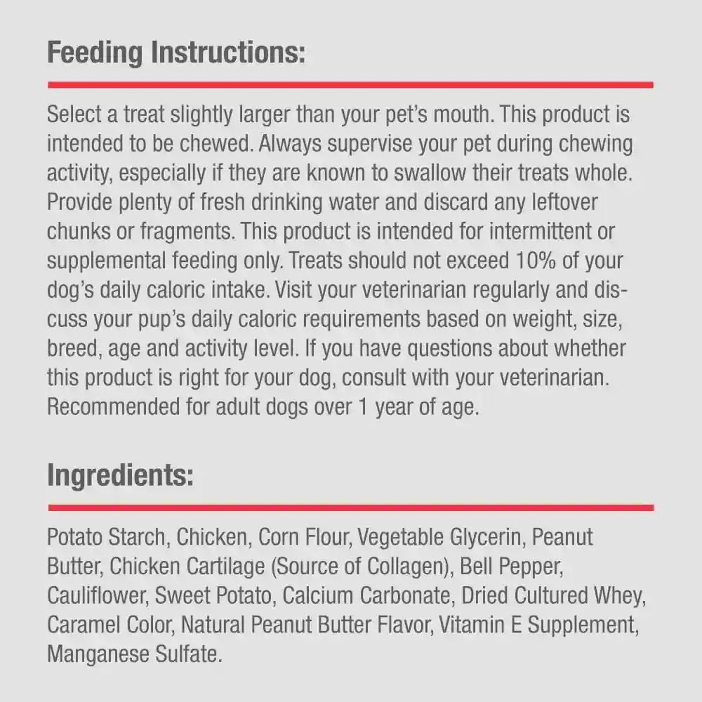 dreambone-collayums-twists-plus-collagen-chews-for-dogs-10-count-treat-your-dog-to-rawhide-free-chews-made-with-chicken-vegetables-and-peanut-butter
