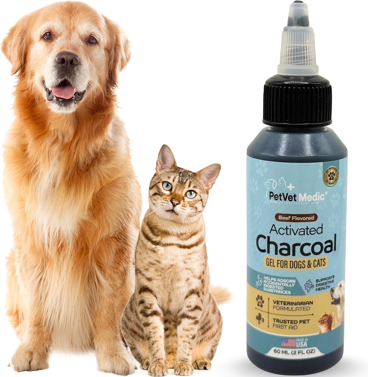 pet-vet-activated-charcoal-gel-for-dogs-cats-60ml-bottle-beef-flavor