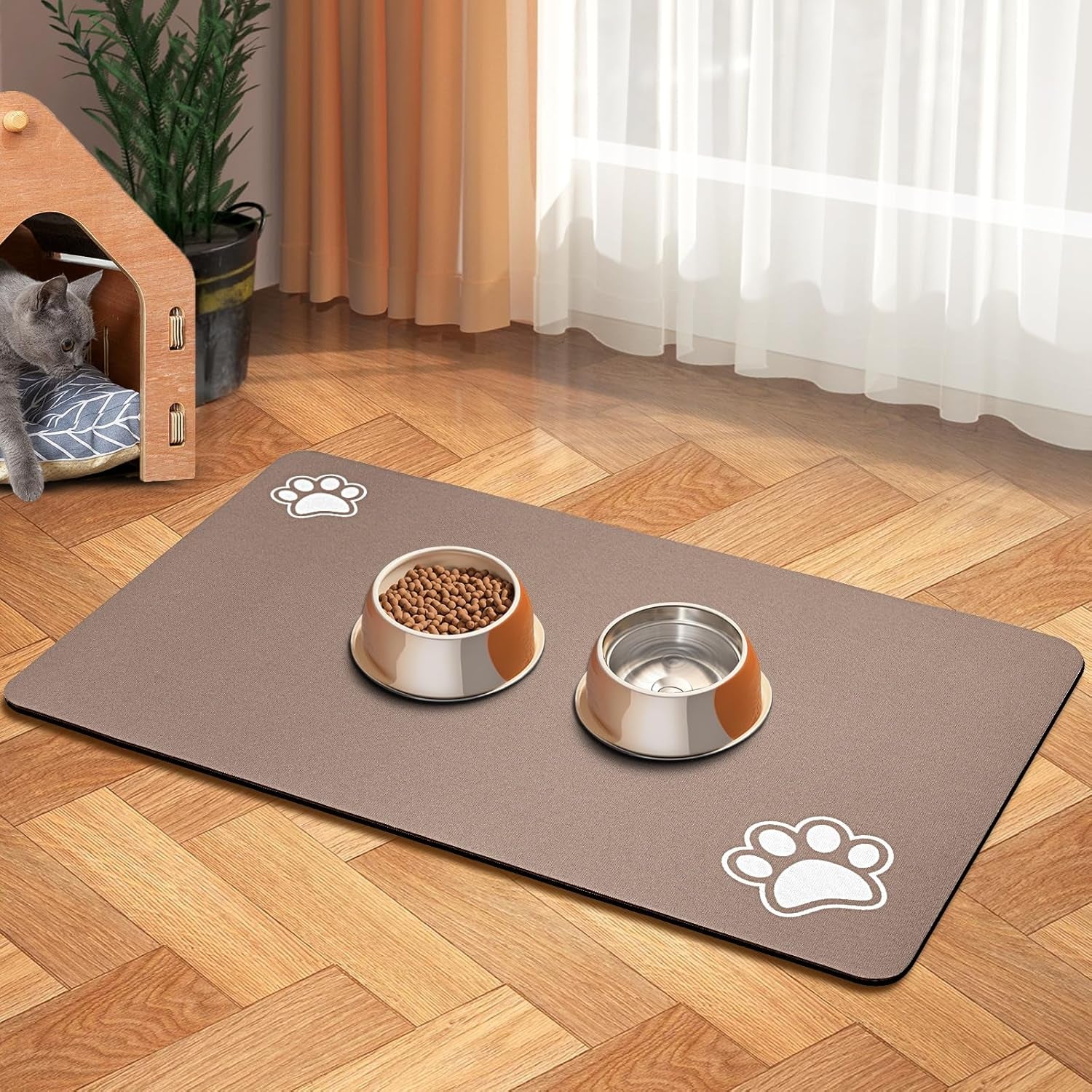 pet-feeding-mat-absorbent-dog-mat-for-food-and-water-bowl-accessories-pet-supplies-bowl-for-messy-drinkers-no-stains-quick-dry-dog-water-dispenser-mat-12x19-dark-grey