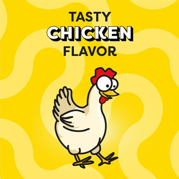 Temptations Meaty Bites Savory and Soft Cat Treats, Chicken Flavor, 4.12 Oz | Real Meat, High Protein, under 2 Calories per Treat, Resealable Stay-Fresh Pouch, Use as Snack or Food Topper4
