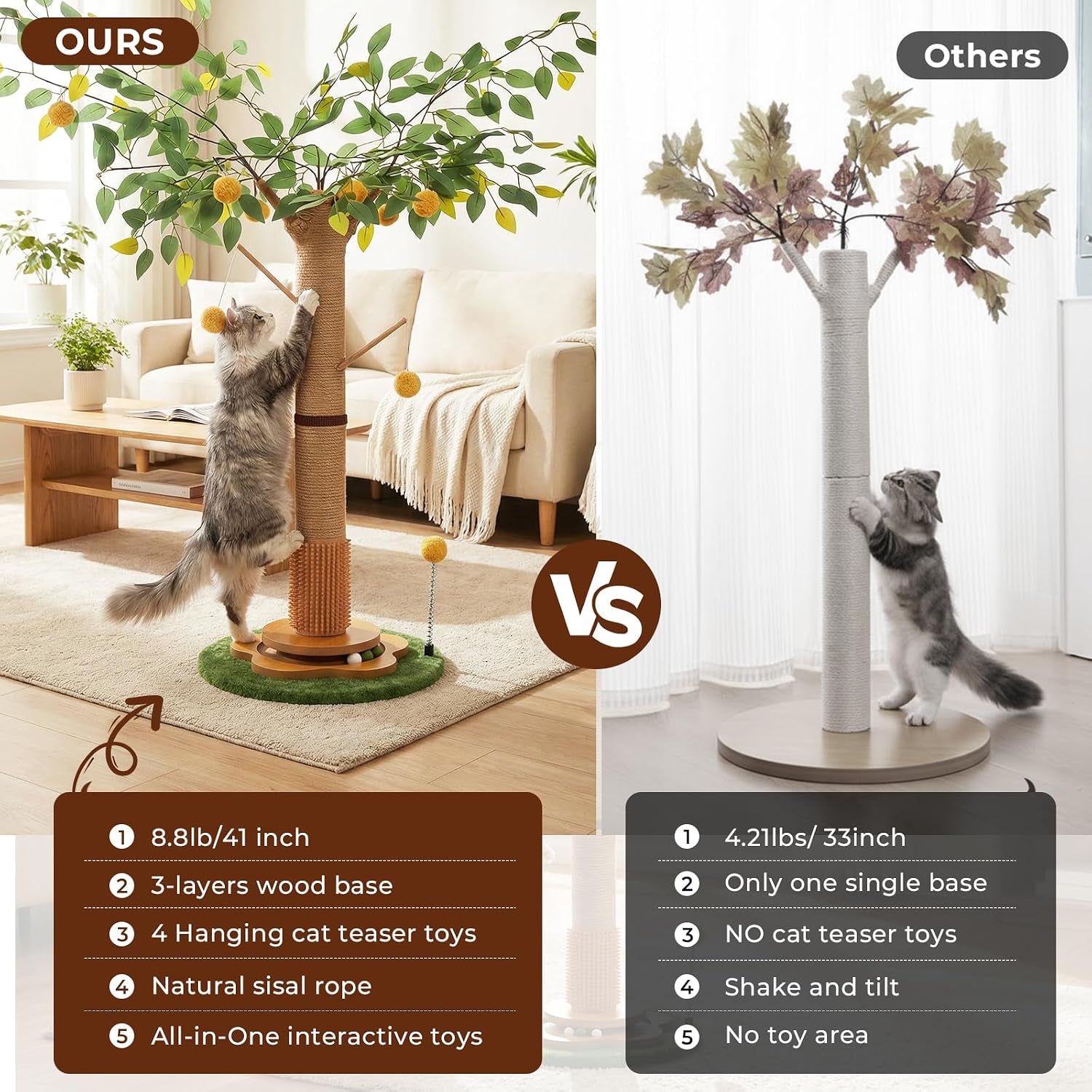 41-tall-cat-scratching-post-for-large-cats-xl-sturdy-cat-scratching-post-with-solid-wood-base-sisal-rope-scratching-posts-for-indoor-cats-adults-with-self-grooming-brush-4-detachable-hanging-toys