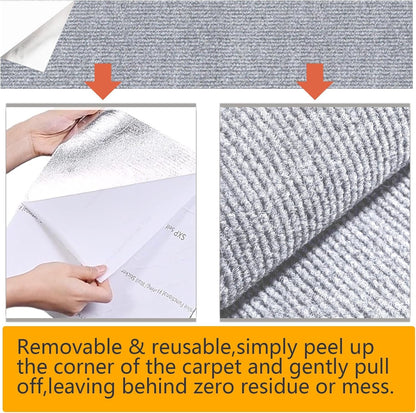 120"X15.8" Cat Scratch Furniture Protector Keep Couch Sofa Protection anti Claws Corner Wall Scratcher Post Sisal Scratching Mat Carpet Pad Cover Fabric Tree Guards Remnants (Light Grey)3