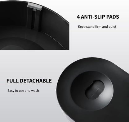 PETKIT 304 Stainless Steel Elevated Cat Bowls&Dog Bowls,Raised Cat Food and Water Bowl Set, Non-Slip, anti Vomiting 15°Tilted Cat Small Animal Plate8