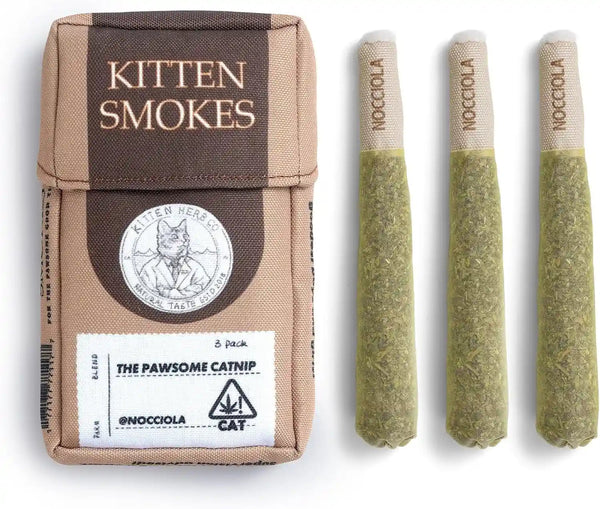 Nocciola 3 Pack Catnip Toys for Cats, Funny Cat Toys Filled with 100% Pure Organic Catnip, Safe Kitten Teething Chew and Kicker Toys, Stress Relieving Fun for Indoor Cats13