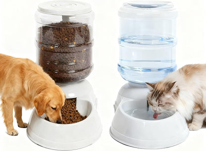 Dog Water Bowl Dispenser,3 Gallon/ 11L Pet Water Dispenser Station for Large Dogs and Cats,Gravity Automatic Feeder,Large Size Dog Drinking Fountain10
